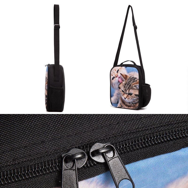 CAIWEI 3D Animal Dinosaur Insulated Lunch Box Cooler Bag - Image 4